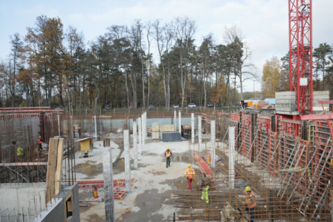 Building site of the ECAP Laboratory (Image: FAU/Erich Malter)