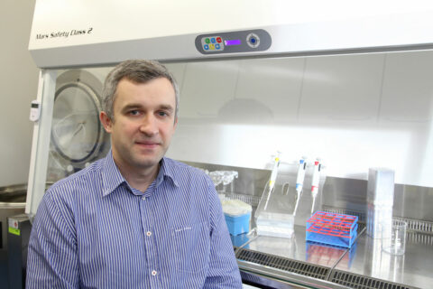 Prof. Dr. Andriy Mokhir, Chair of Organic Chemistry (image: FAU/Georg Pöhlein)