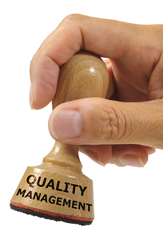 To the page:Quality management